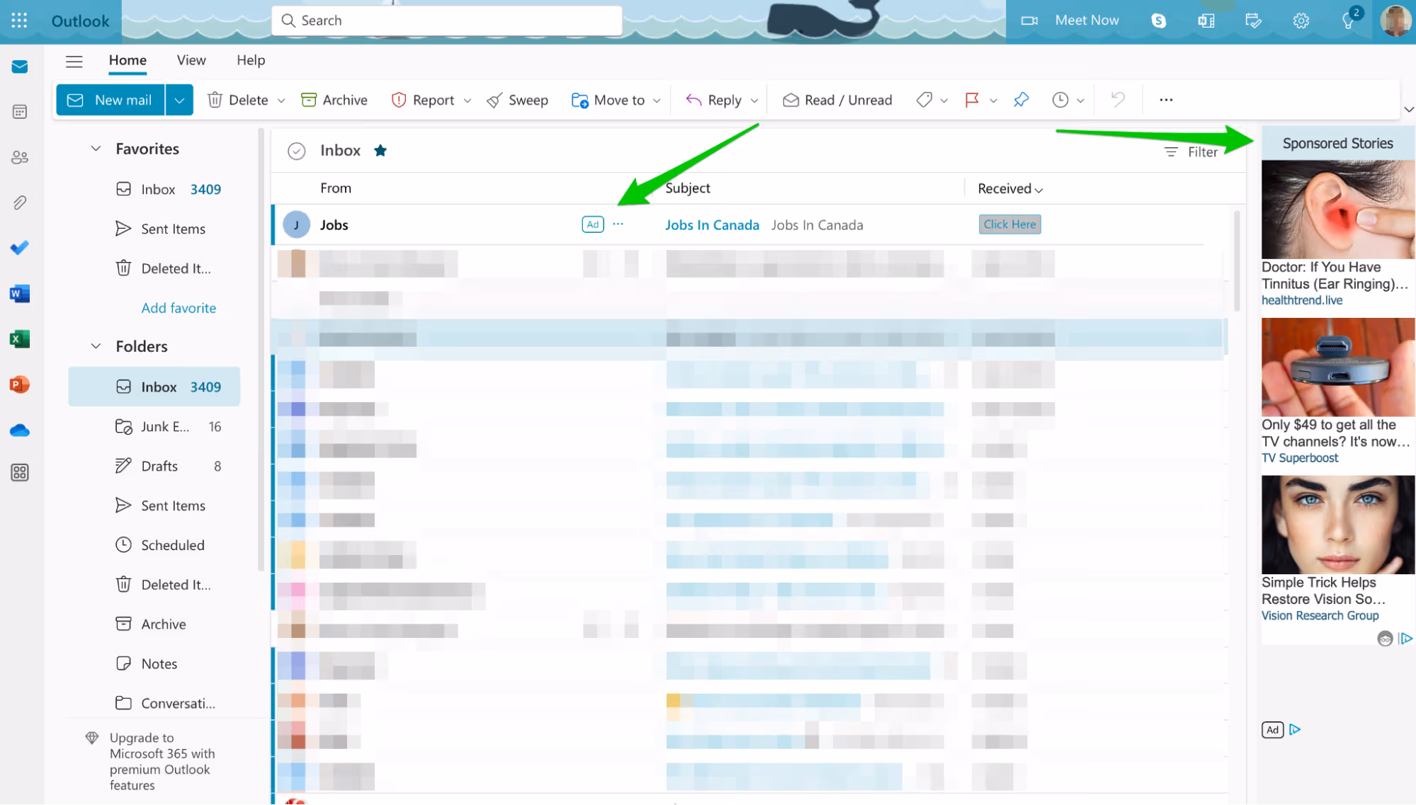Source: Outlook screenshot