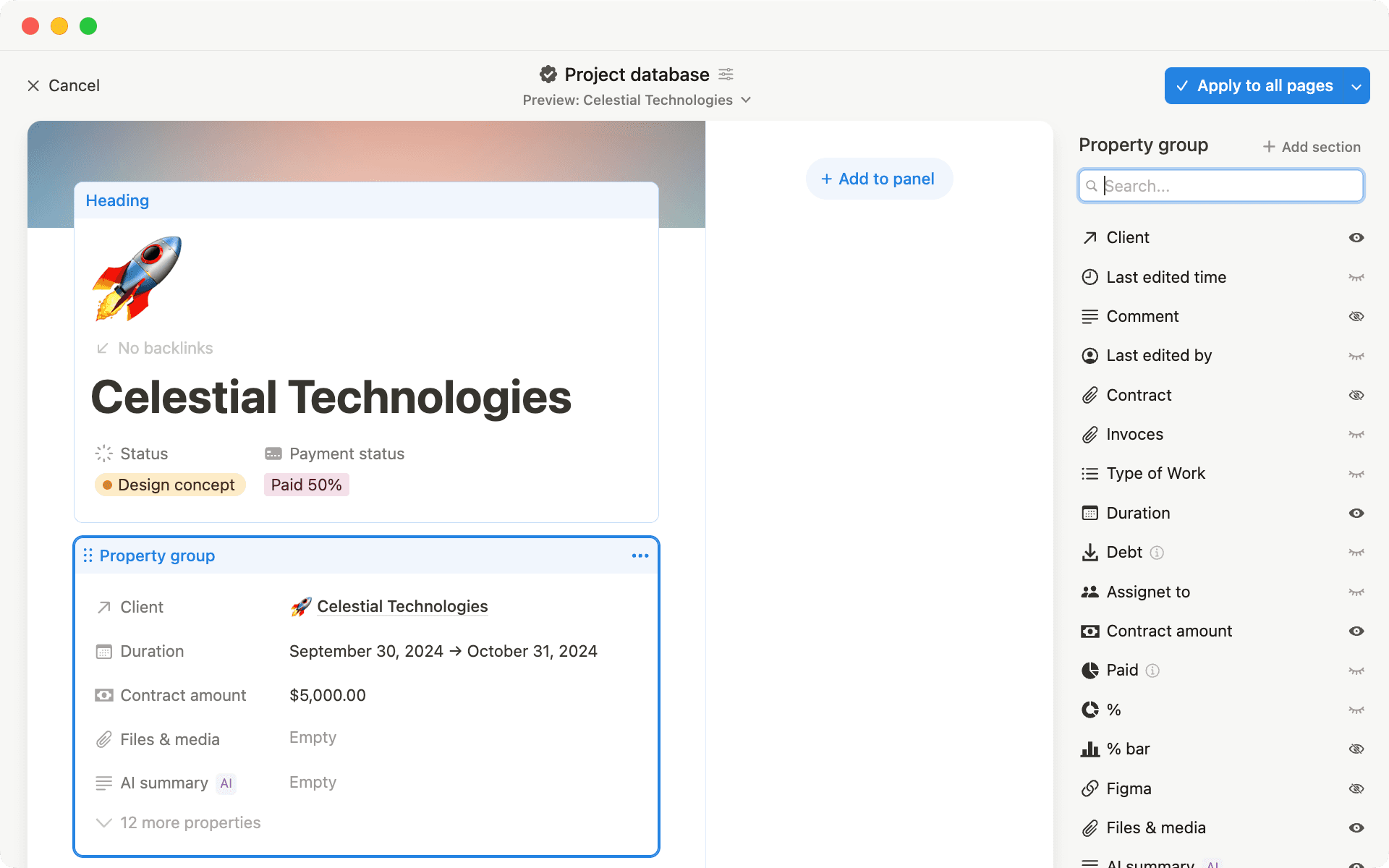 Heroスクリーンショットのレイアウト